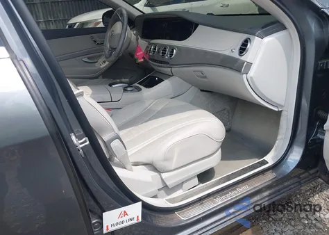 2017 Mercedes-Benz S 550 4Matic из США, поврежденный, VIN WDDUG8FB8HA326046